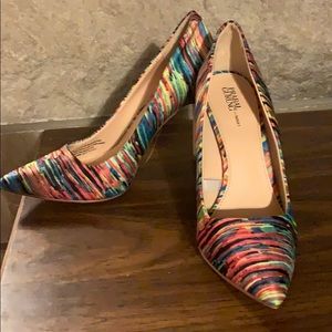 Prabal Gurung multicolored high heel shoes